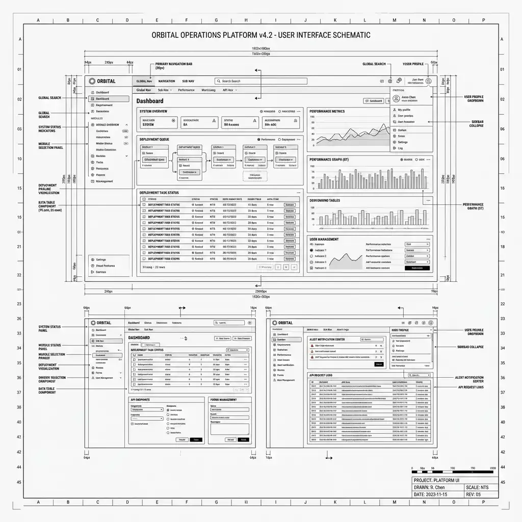 Simple blueprint of a website